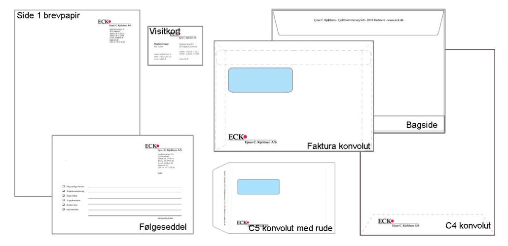 brevpapir mm hvid baggrund